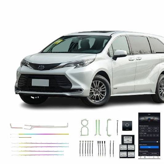 21 23 Sienna Grevia 25 Lampes Avec Moule Centrale Contrôle Tasse Main Courante Vente Directe Usine Lumière Ambiante Intérieur Voiture