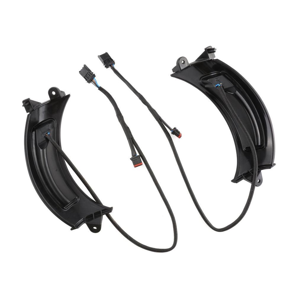 مصابيح إشارة الرياح الأمامية LED مع مصابيح نهارية لدراجات Harley Road Glide MS-SG15 موديلات 2015-2020