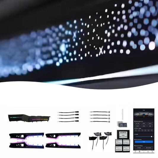 22-23 Highlander Star Version 22 Lumières Configuration Haute Basse Éclairage Ambiant Intérieur Voiture Fabricant Vente