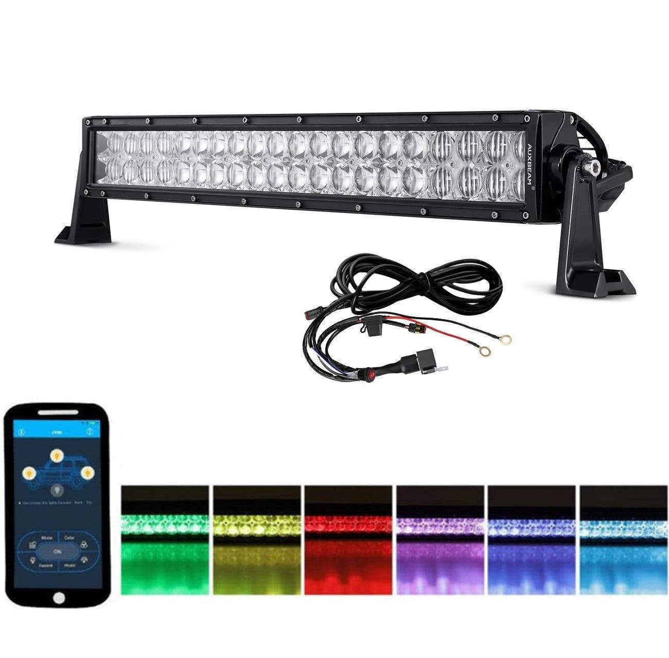 V-Series RGB Color Changing Off Road LED Light Bar