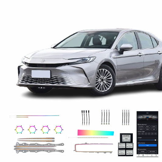 24 Camry Starlight 24 Lampes Lumières Intérieures De Voiture Qualité Supérieure Atmosphère Modifiée Pluie D étoiles Optionnelle