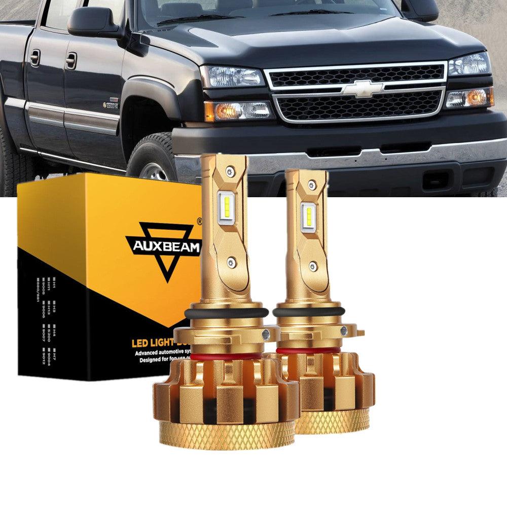 For 2001-2002 Chevrolet Silverado 2500 HD F-16 Plus Series Built-in Canbus Automotive Grade 14000LM LED Light Bulbs High Low Beam Bundle - Auxbeam  – éclairage LED auto