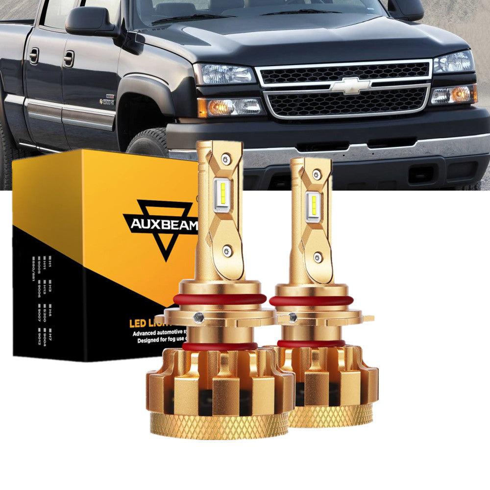For 2001-2002 Chevrolet Silverado 2500 HD F-16 Plus Series Built-in Canbus Automotive Grade 14000LM LED Light Bulbs High Low Beam Bundle - Auxbeam  – éclairage LED auto
