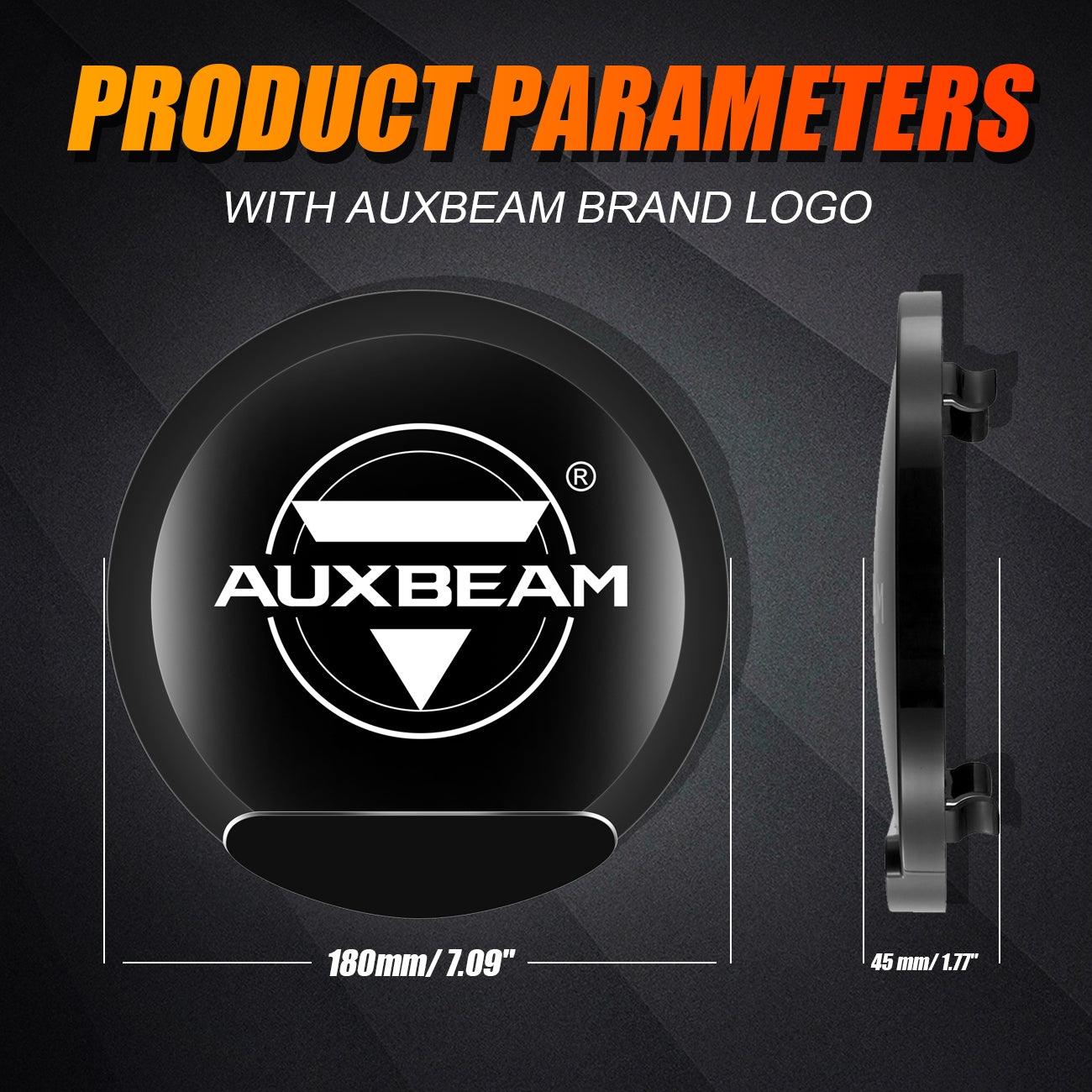 (2pcs/set) 7 Inch 230W 33332LM 360-PRO Series LED Driving Lights+Amber/Black Covers(Optional) for ATV UTV SIDE BY SIDE 4X4 - Auxbeam  – éclairage LED auto