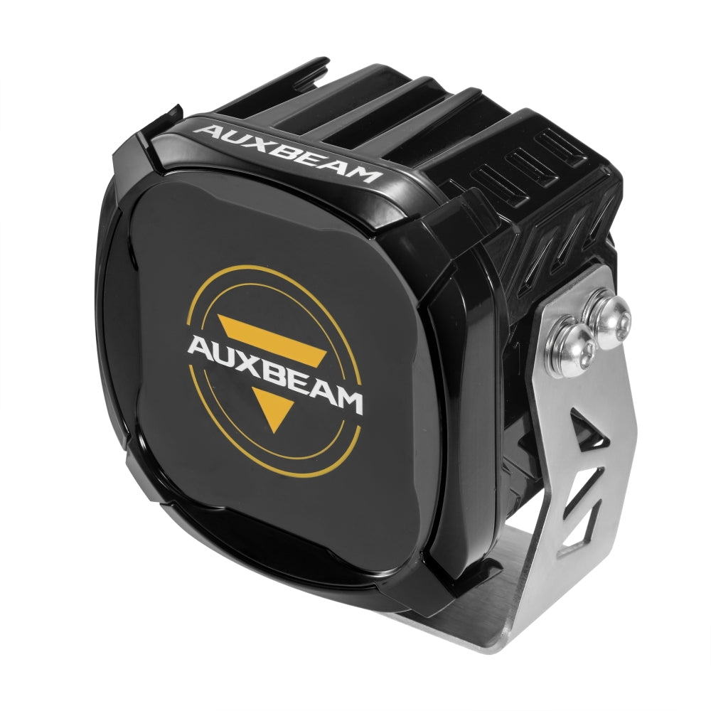 XP-ULTRA Series 4.5 Inch Flood Beam LED Pod Lights Off Road Lights with Amber Backlight