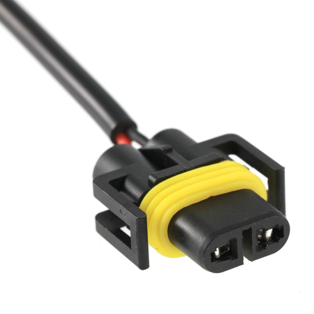 مصابيح أمامية LED مُحسّنة طراز H11/H9/H8 C10-MODEL مزودة بفك تشفير Canbus ومضاد للوميض ومضاد للوميض بدون تحذير ومجموعة تحويل مقاومة تسخير قطعتين/مجموعة