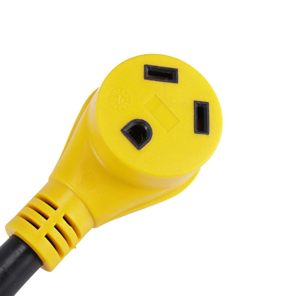 50 Amp Male to 30 Amp Female Adapter RV Electrical Converter Cord Cable