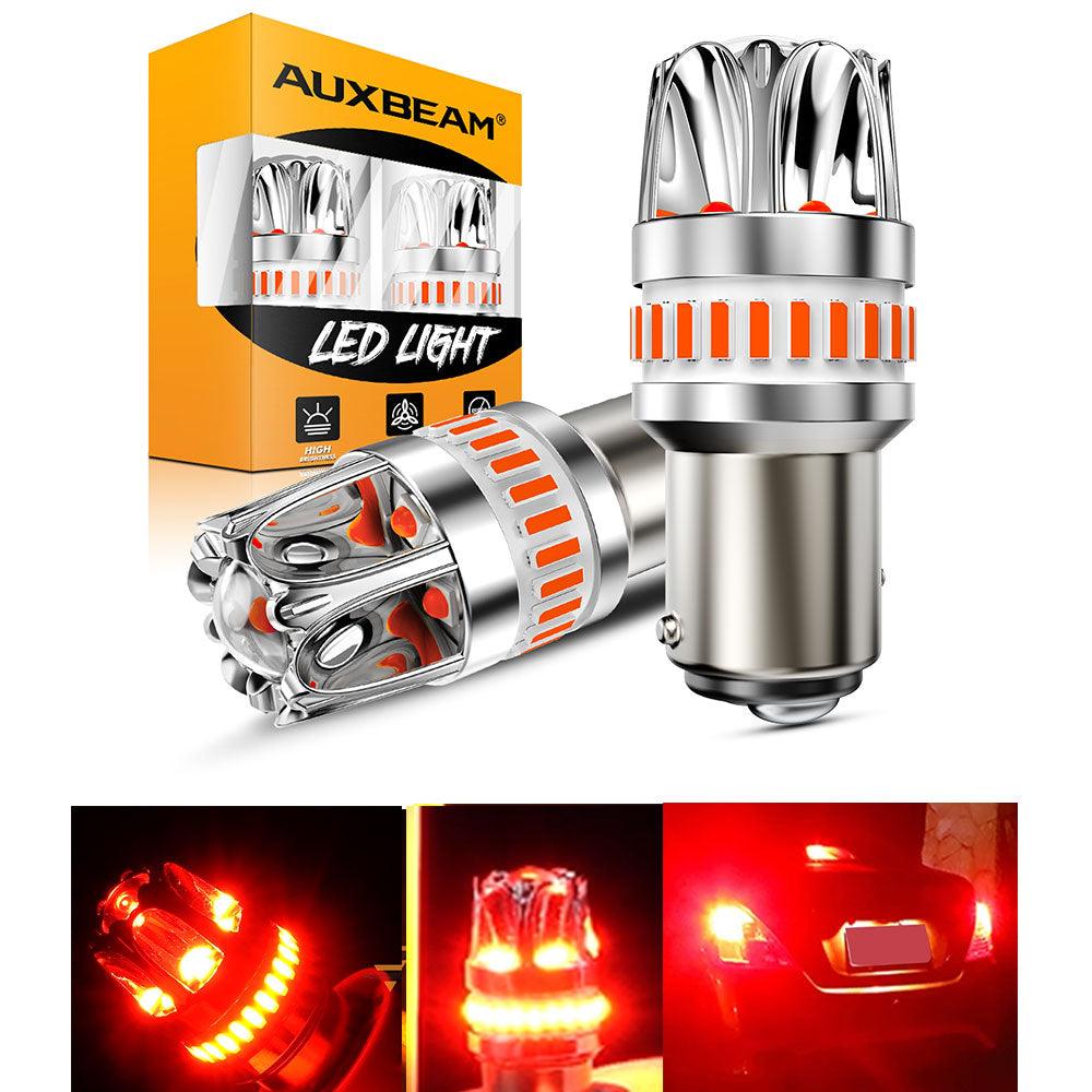 1157 BAY15D LED Brake/Tail Light Bulbs 14W 6000LM CAN-Bus Error Free Red Y2 Series | 2 Bulbs