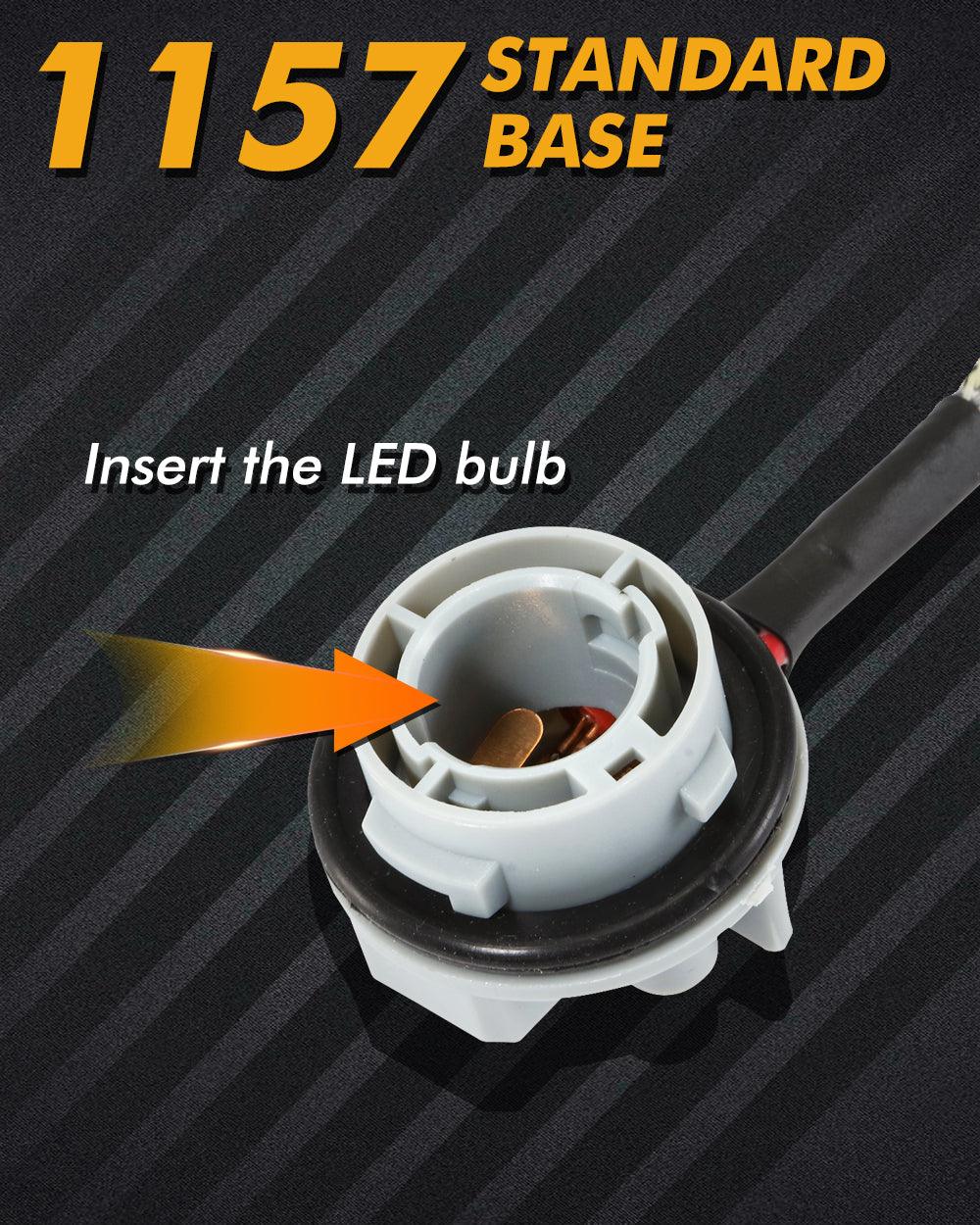 🆕1157 C8-Model فك تشفير مقاومات CANBUS المضادة للوميض وتجنب وميض إشارة الانعطاف السريع وضوء الوميض ورمز خطأ لوحة القيادة قطعتان/مجموعة