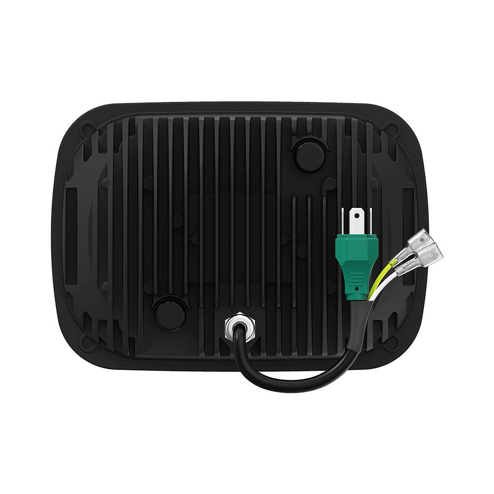 Starlight Flow Series 7x6 Inch Sealed Beam LED Headlights with Hi-Lo Beam &amp; Amber Turn Signal White DRL for JEEP, Trucks, GMC, Chevrolet