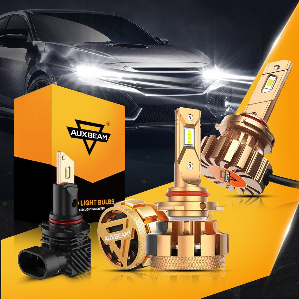 (2pcs/set) 9005/9145 F16PLUS /X60 /Q10 LED Light Bulbs - Auxbeam  – éclairage LED auto
