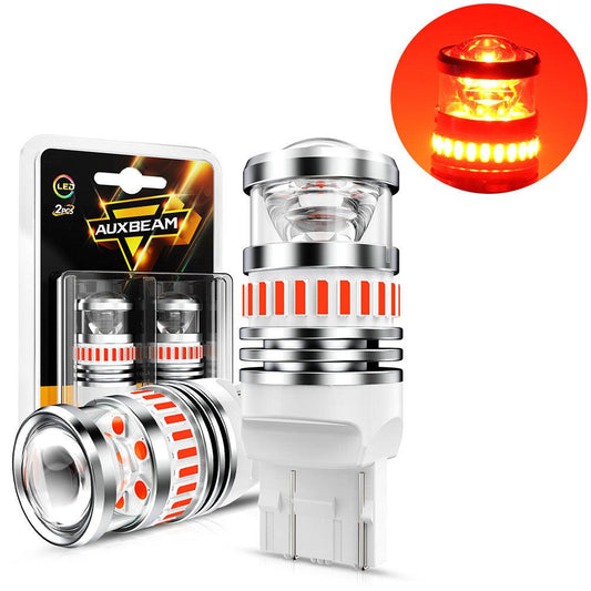 T20 7443 7440 LED Brake/Tail Light Bulbs 11W 4000LM Red B1 Series | 2 Bulbs