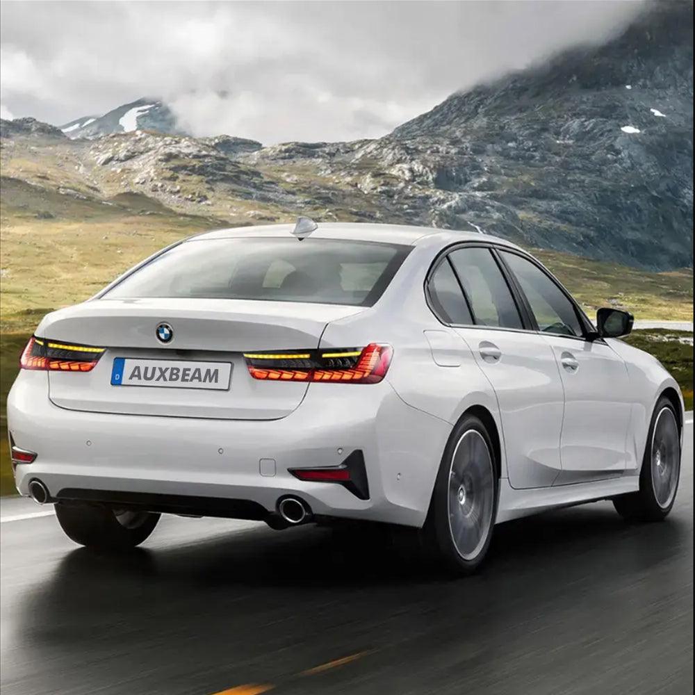 LED Tail Lights Assembly Sequential Turn Signal With Dynamic Welcome Light For 2018-2022 BMW 3 Series 7th Gen G20/G28/G80