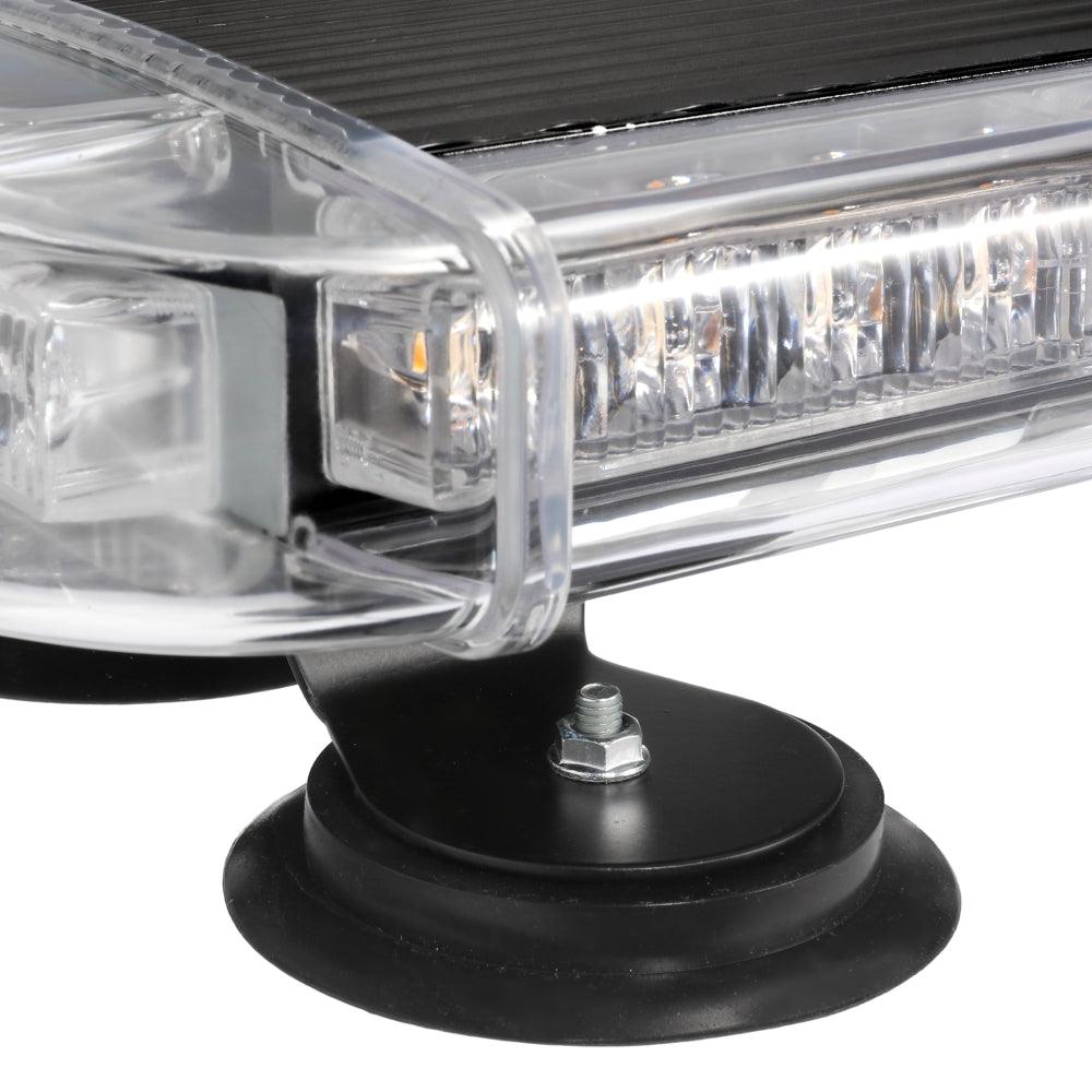 21.5" Rooftop Strobe Flashing Light Bar, 20 Flashing Modes Magnetic Mount Emergency Safety Warning Caution Beacon Lights