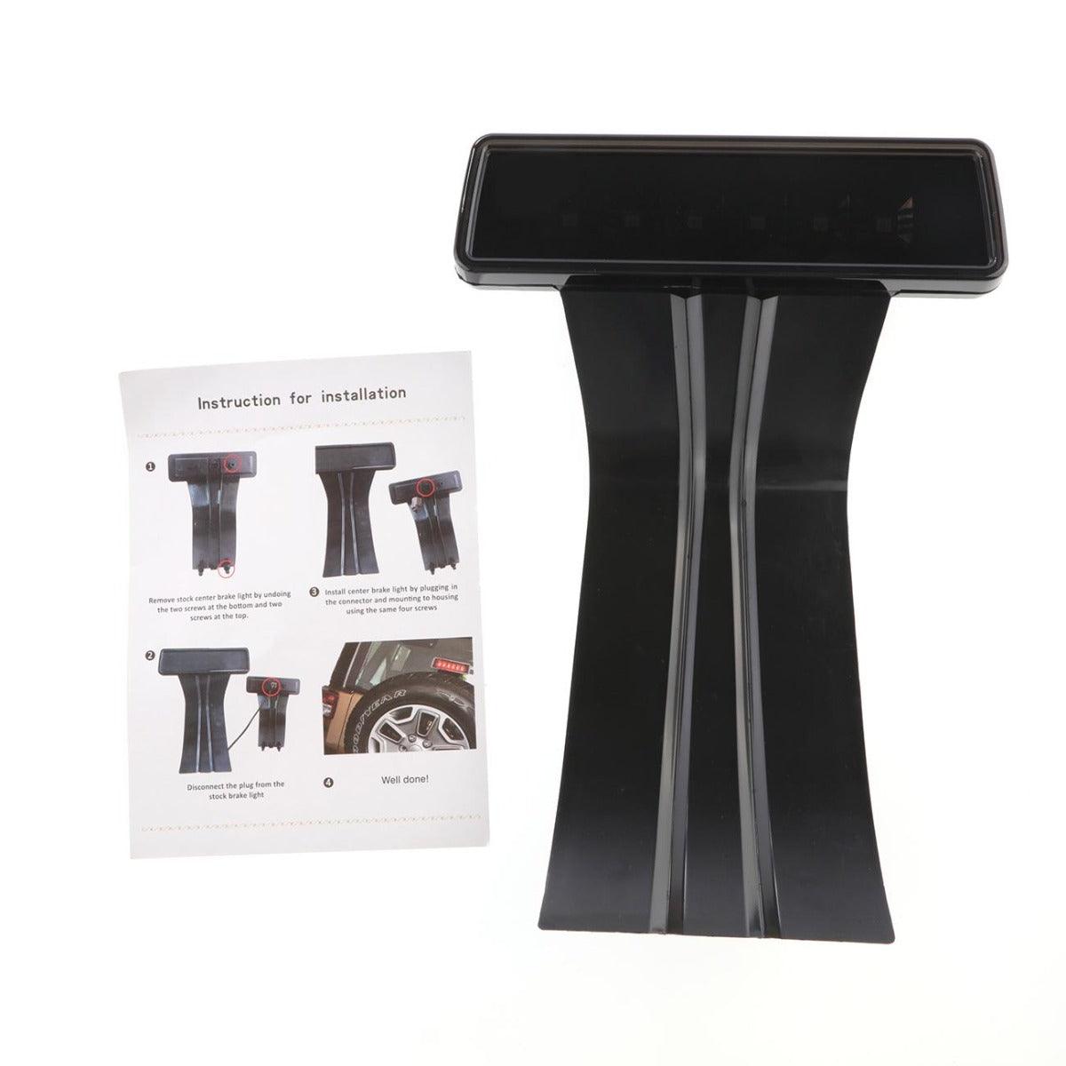 مصباح LED أحمر عالي التركيب لسيارة جيب رانجلر JK موديل 2007-2017