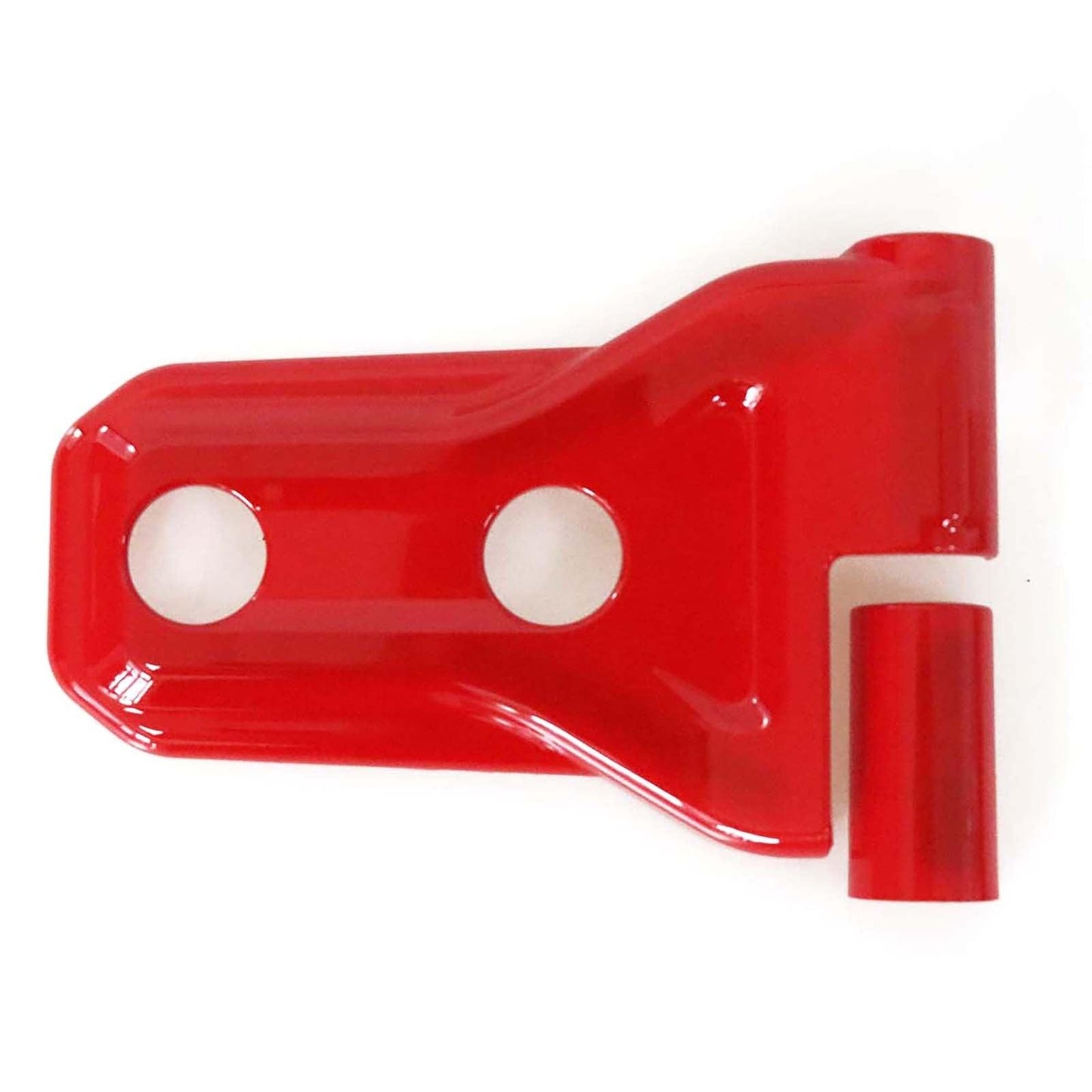 (8 قطع/مجموعة) غلاف مفصلات الباب لسيارة جيب رانجلر JL 2018-2022 (أسود/أحمر/فضي) 