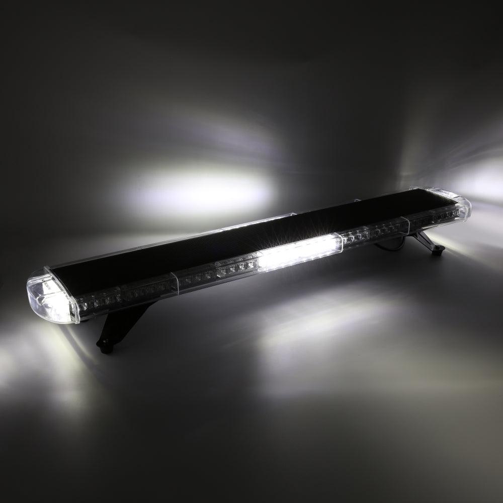 47 Inch Rooftop Strobe Flashing Light Bar with Mounting Brackets 20 Flashing Modes Emergency Safety Warning Caution Beacon Lights