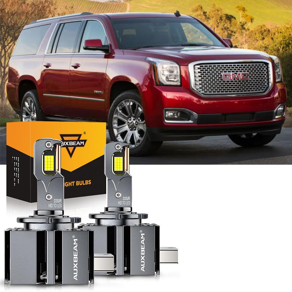 For 2015-2019 GMC Yukon HID 9005 D3S LED Headlight Bulbs Bundle - Auxbeam  – éclairage LED auto