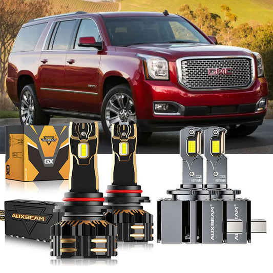 For 2015-2019 GMC Yukon HID 9005 D3S LED Headlight Bulbs Bundle - Auxbeam  – éclairage LED auto