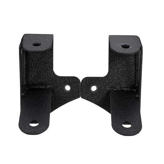 (2pcs/set) Dual A-Pillar Pods Light Windshield Mount Brackets for Jeep Wrangler JK 2007-2017 