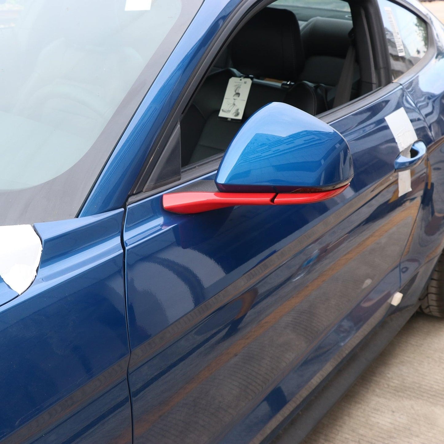 Rearview Mirror Base Decoration Cover Trim Fit For Ford Mustang 2015-2018