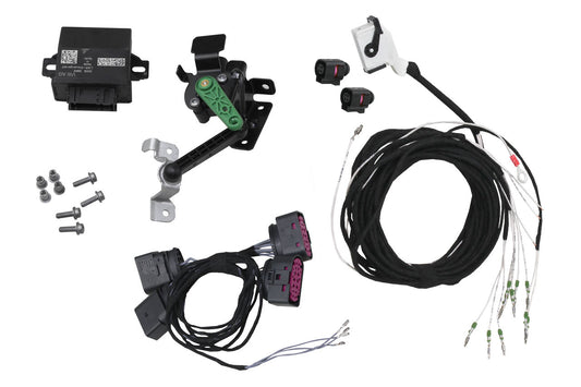 Auto leveling headlights retrofit for VW Passat 3C