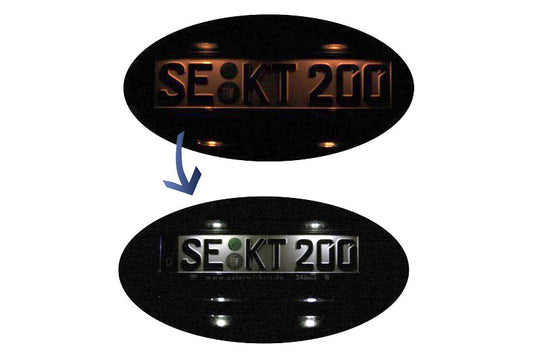 Bundle LED license plate light for Audi A5 8T, A4 8K, Q5 8R, A1 8X