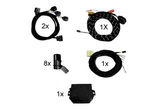 Park Pilot with OPS Front + Rear Retrofit for VW Passat B7