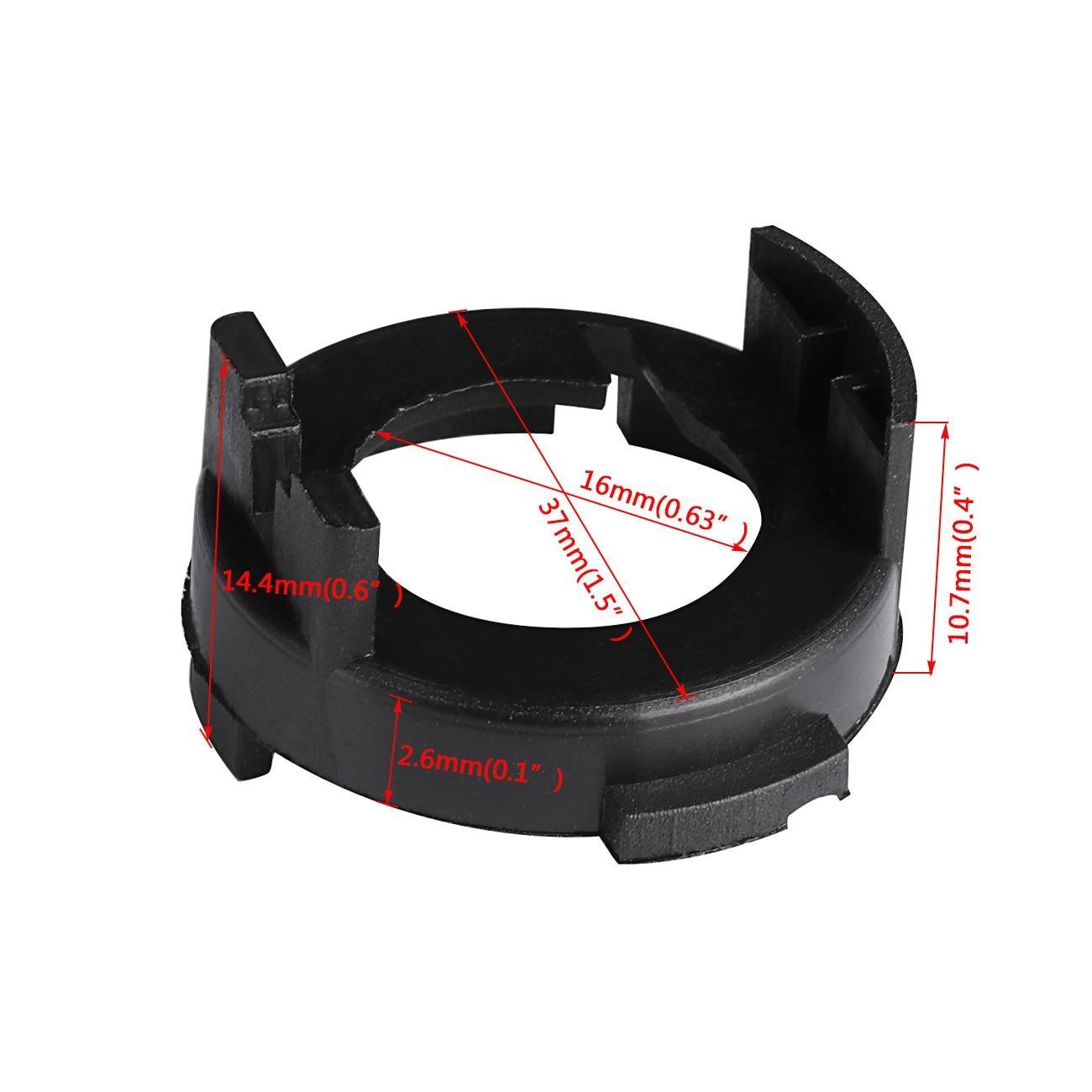 (2pcs/set) KP-107 H7 LED light Bulbs Base Holders fit for Hyundai Avante New Tucson Mistra New Azera Kia New Carens Sonata