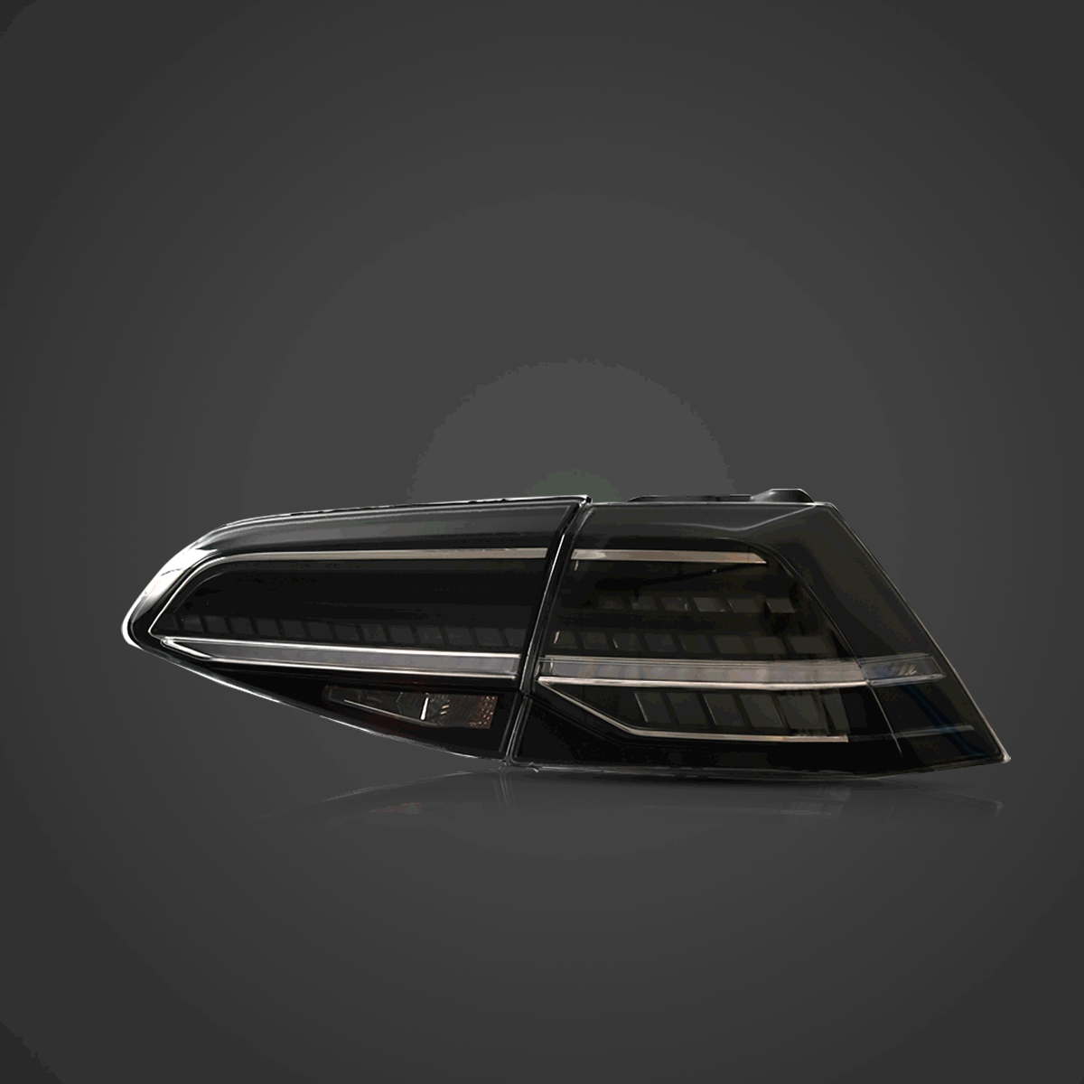 LED Tail Light Assembly With Sequential Turn Signal For 2013-2021 Volkswagen Golf MK7 MK7.5 Hatchback