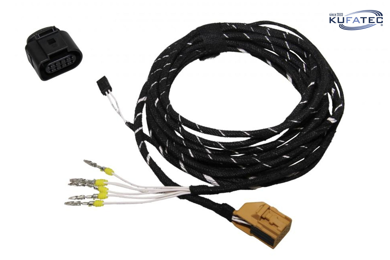 Cable set PDC control unit - front for Audi A1 8X