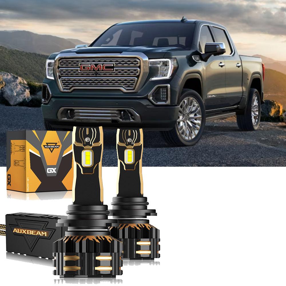 For 2003-2006 GMC Sierra 1500 9005 9006 LED Headlight Bulbs Bundle - Auxbeam  – éclairage LED auto