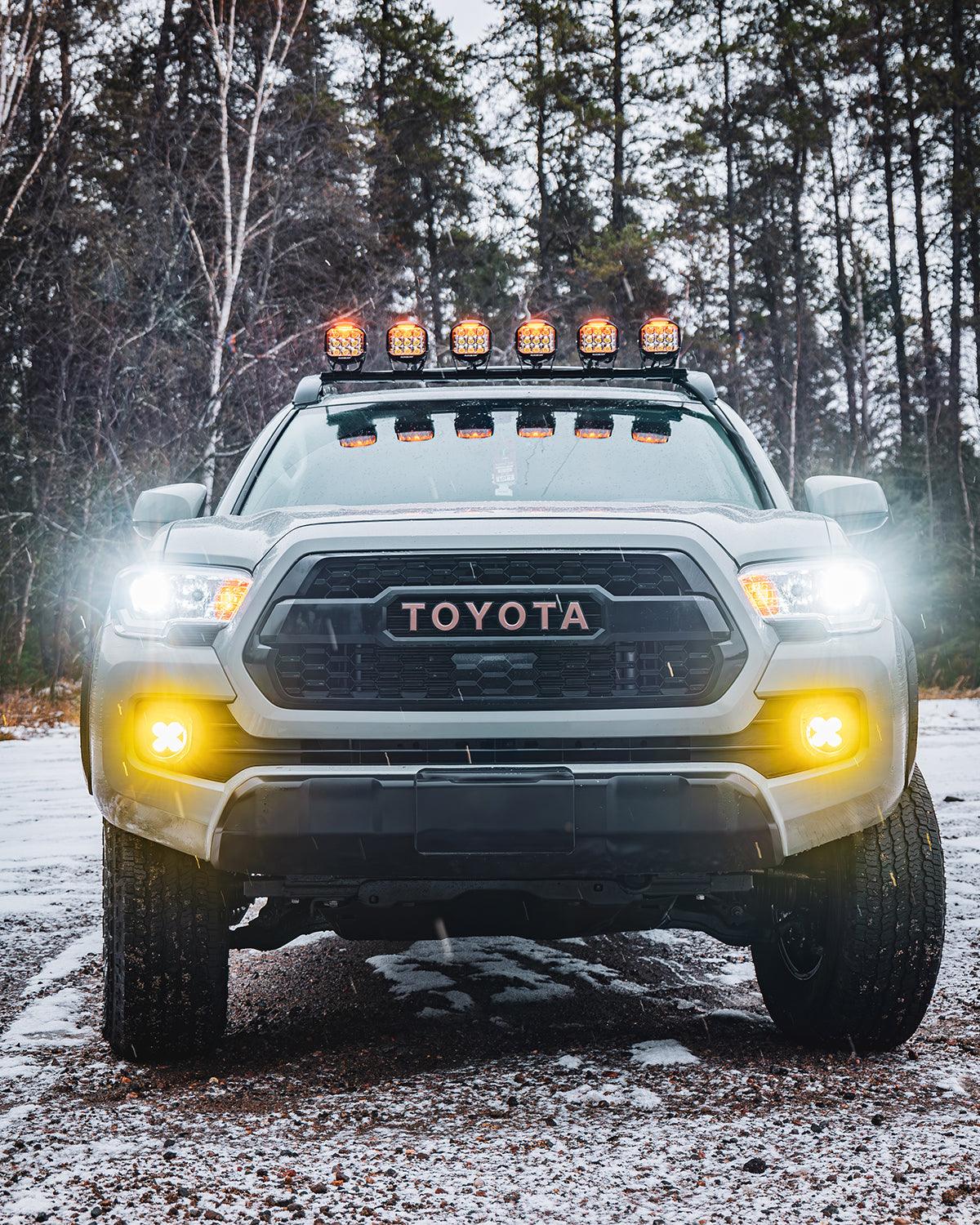 سلسلة V-max، 6 قطع من مصابيح جانبية مع تسخير الطاقة