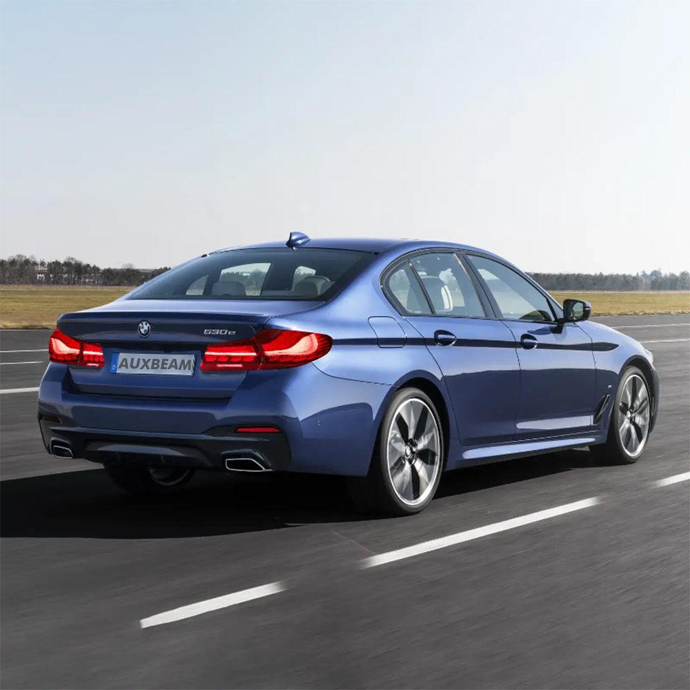 مجموعة مصابيح خلفية LED مع ضوء ترحيب ديناميكي [نمط CS] لسيارة BMW الفئة الخامسة M5 الجيل السادس (F10 F18) موديلات 2011-2017