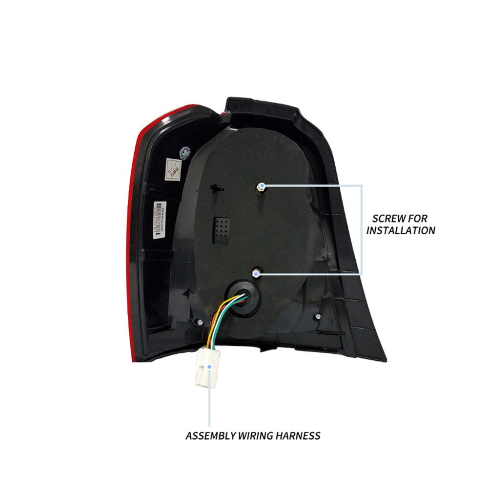 LED Tail Lights Assembly For 2001-2007 Toyota Highlander 1th Gen (XU20)