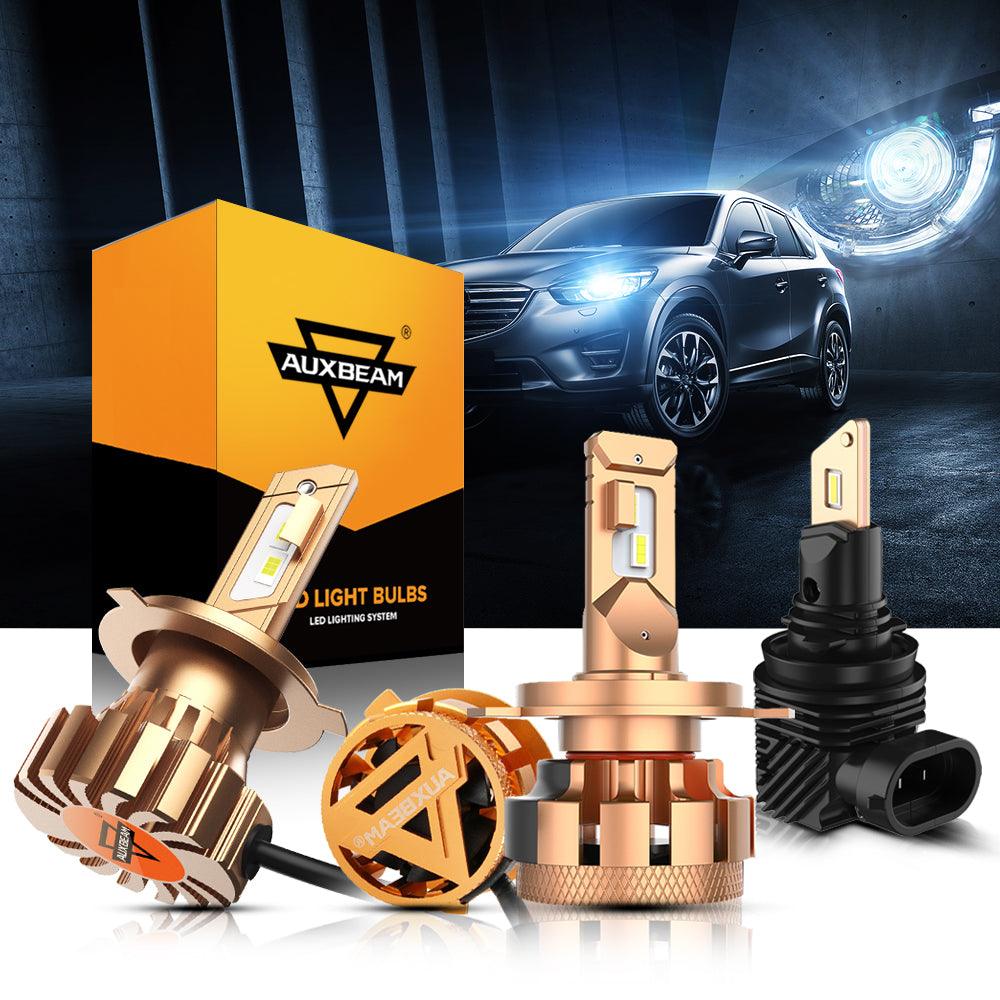 (2pcs/set) H4/9003 F16PLUS /X60 /Q10 LED Light Bulbs - Auxbeam  – éclairage LED auto