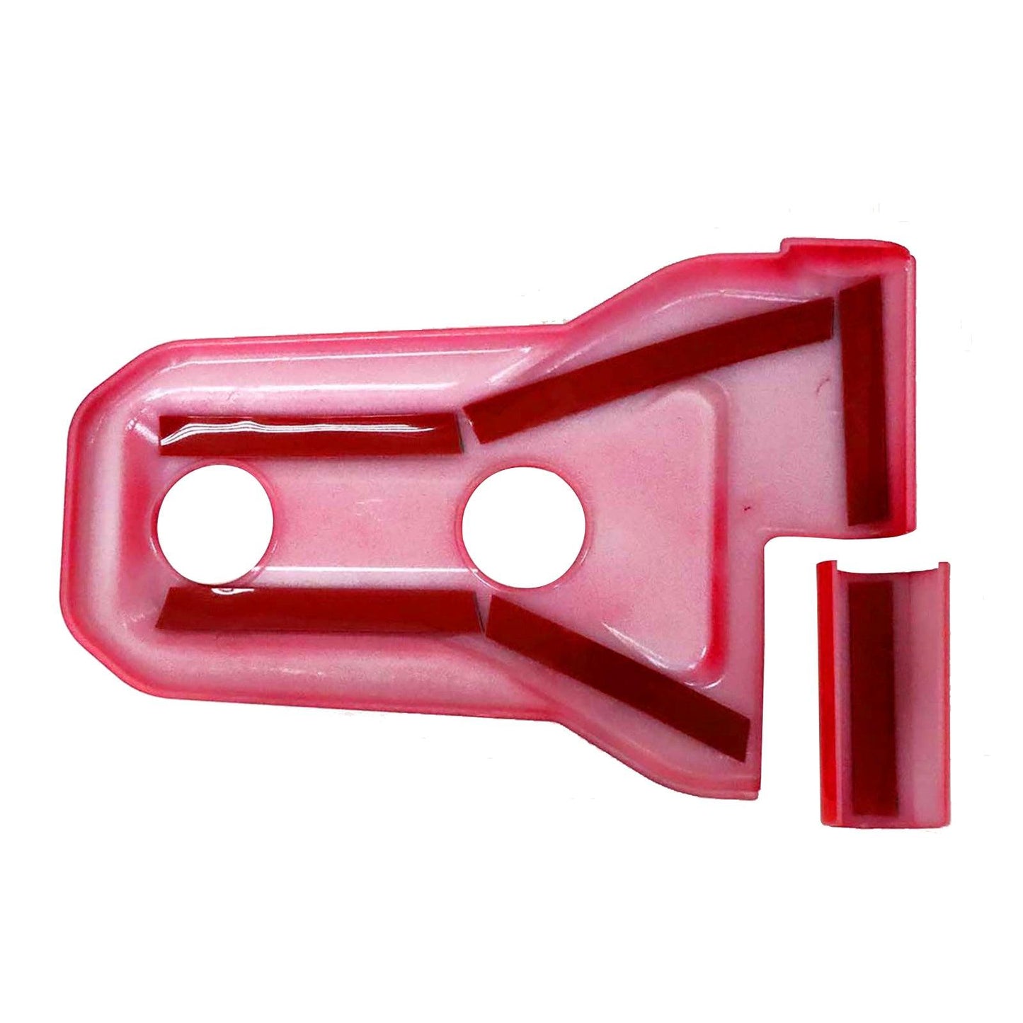 (8 قطع/مجموعة) غلاف مفصلات الباب لسيارة جيب رانجلر JL 2018-2022 (أسود/أحمر/فضي) 