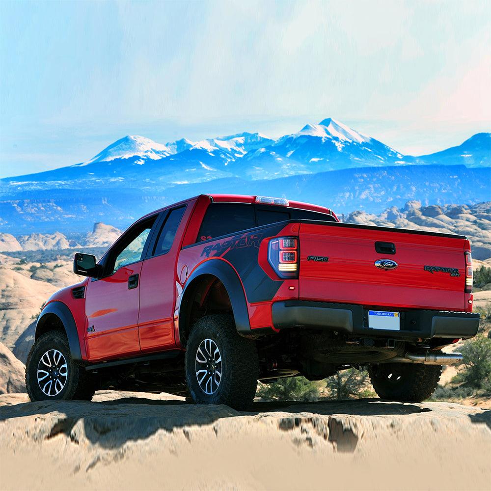 LED Tail Lights Assembly With Sequential Turn Signal For 2009-2014 Ford F150 12th Gen (P415) - Vland  – éclairage LED auto