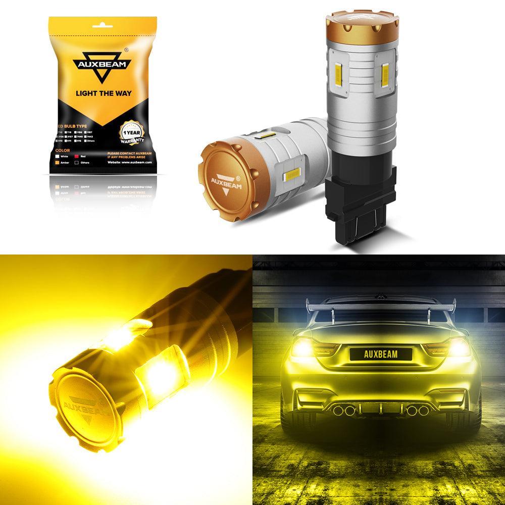 For 2012-2015 Toyota Tacoma H4/9003 F-16 Plus Series Built-in Canbus Automotive Grade 14000LM LED Light Bulbs High Low Beam Bundle