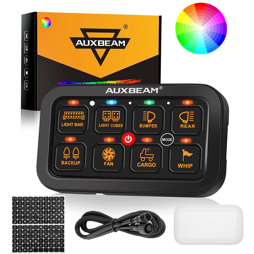 لوحة مفاتيح LED من سلسلة RGB 6/8/12 عصابة، وحدة تحكم في إضاءة الطرق الوعرة 