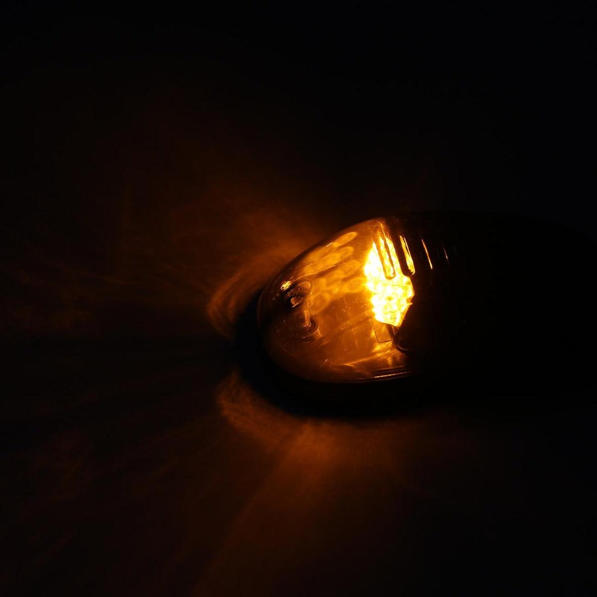 (5pcs/set) 12 LED Yellow Trailer Truck Roof Top Marker Light