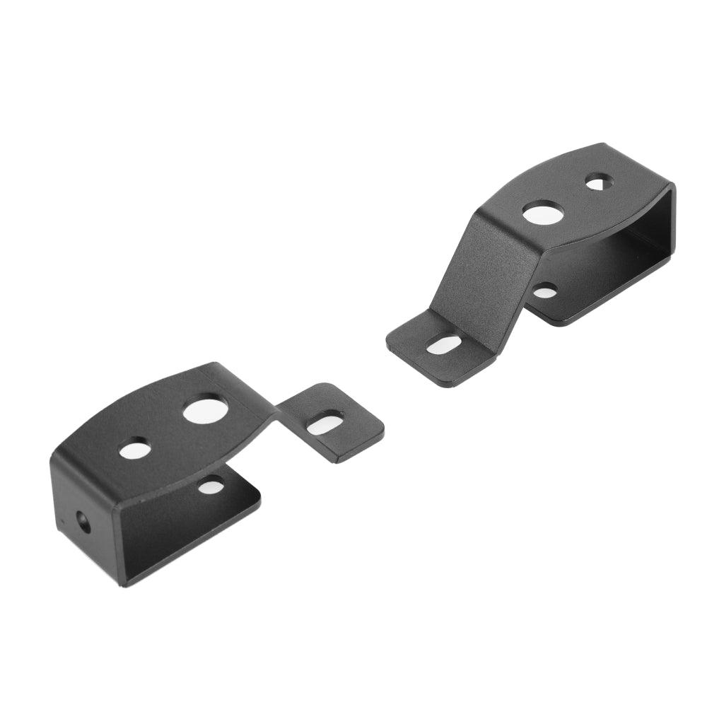 مصابيح LED 4 بوصات 30 وات بعدسة مموجة مع حامل تثبيت على شكل عمود لسيارة فورد برونكو 2/4 أبواب 2021 2022