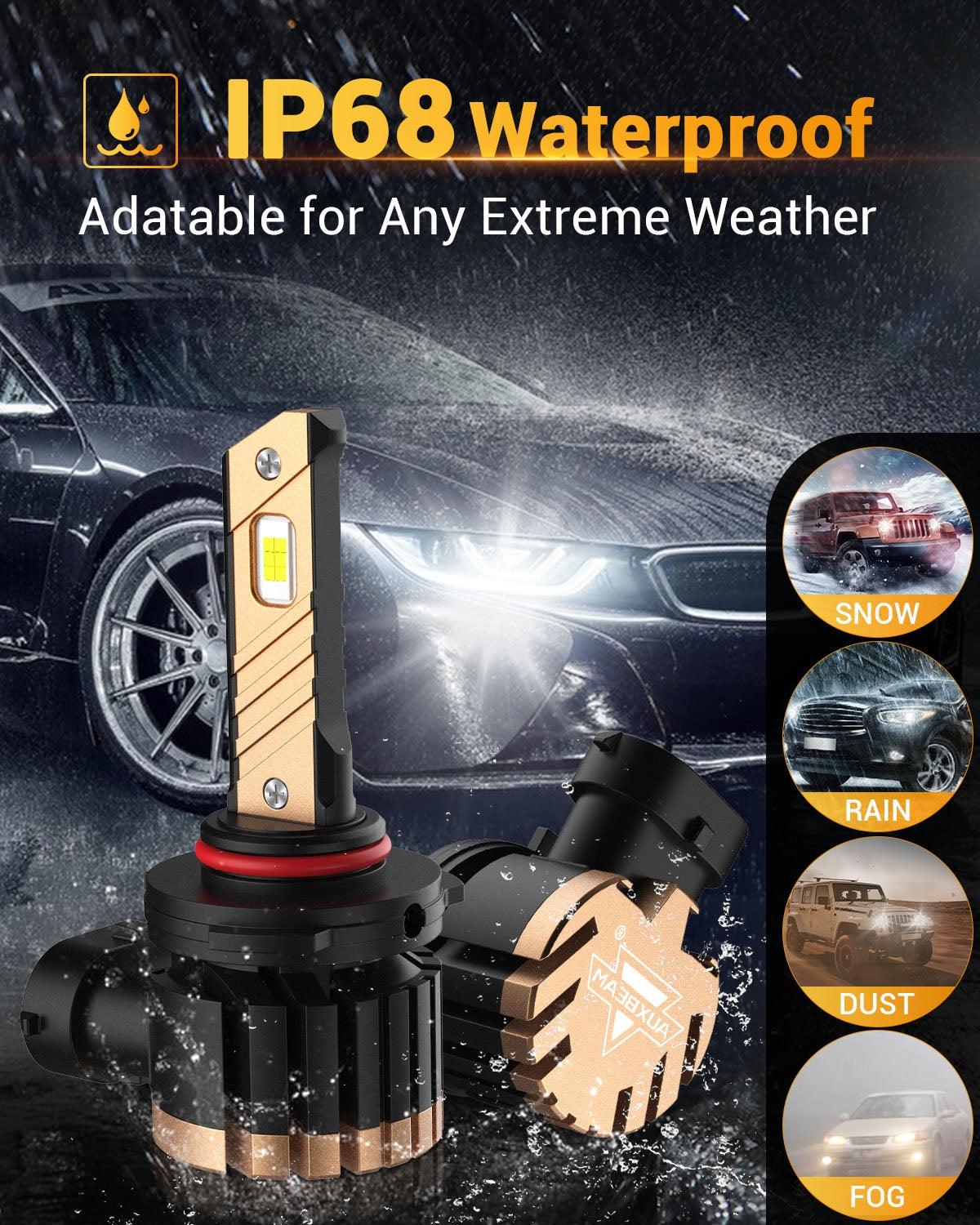 For 2003-2004 Ford Mustang STV COBRA H10 LED Fog Light/DRL Bulbs - Auxbeam  – éclairage LED auto