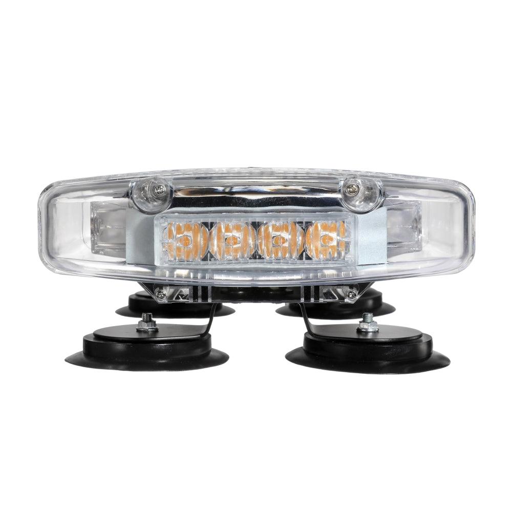 21.5" Rooftop Strobe Flashing Light Bar, 20 Flashing Modes Magnetic Mount Emergency Safety Warning Caution Beacon Lights