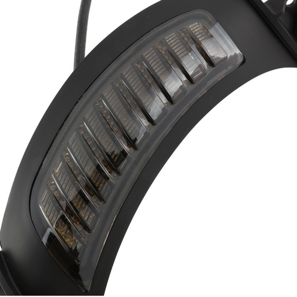 مصابيح إشارة الرياح الأمامية LED مع مصابيح نهارية لدراجات Harley Road Glide MS-SG15 موديلات 2015-2020