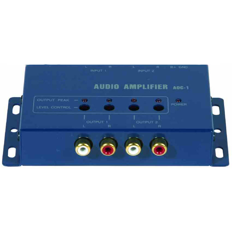 4-channel audio preamplifier