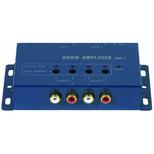 4-channel audio preamplifier