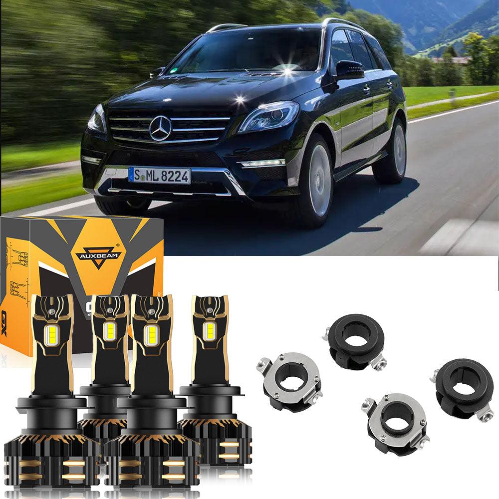 For 2012-2015 Volkswagen ML350 H7 LED Headlight Bulbs Bundle - Auxbeam  – éclairage LED auto