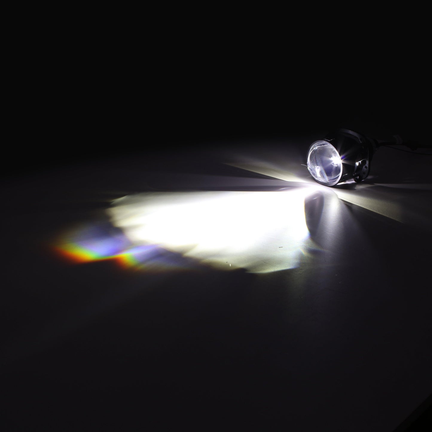 2.5 Inch 80W 6000K Bi-LED Projector Lens Headlight Non-Destructive Installation Projector Lens for Car | 2PCS/Set