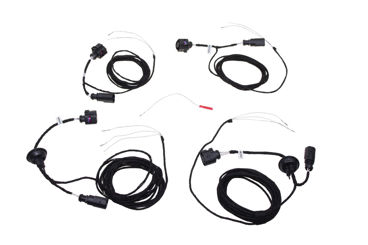 Wiring harness LED taillights with dynamic light staging for Audi A6 4A